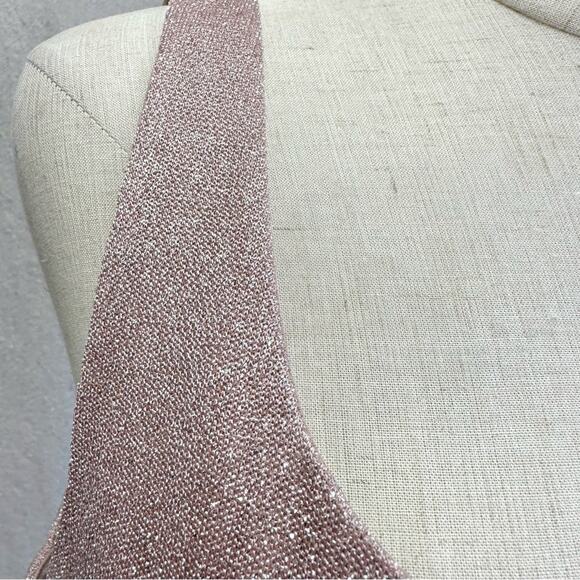 Alex Evenings formal metallic maxi sheath slinky dress & open jacket set size 12 - Picture 14 of 15